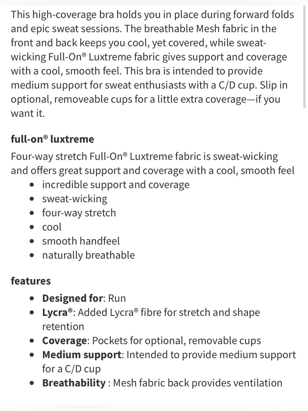 Lululemon Sun Setter Bra Top Royal 6 - Picture 7 of 10